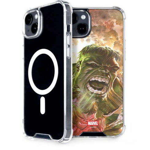 Marvel Hulk Savage Hulk iPhone 15 MagSafe Case